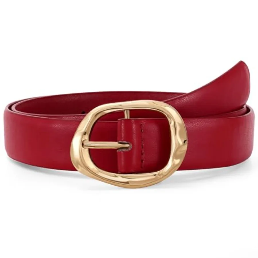 Women Leather Belt for Jeans Pants Ladies Casual Waist Belt Fashion Women Belt with Gold Buckle
Women Leather Belt for Jeans Pants Ladies Casual Waist Belt Fashion Women Belt with Gold Buckle