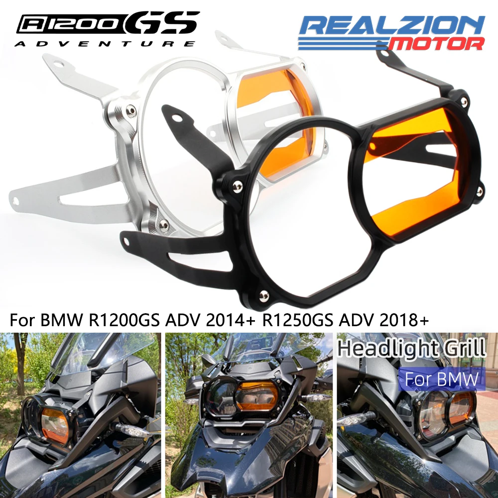 RZ R1200GS R1250GS 2020 Headlight Grille Motorcycle Head Light Guard Front Lamp Headlight Cover For BMW R1250 R1200 GS LC ADV