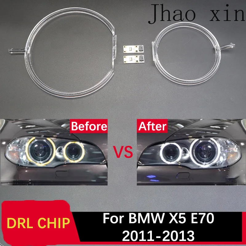 Light Guide Strip Ballast Angel Eye Module Circuit Board for BMW X5 E70 Car Headlights DRL CHIP Lamp Tube 2011-2013 White Lights
Light Guide Strip Ballast Angel Eye Module Circuit Board for BMW X5 E70 Car Headlights DRL CHIP Lamp Tube 2011-2013 White Lights