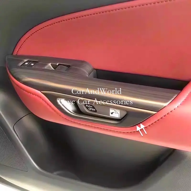 ABS Peach Wood Interior Door Bowl Inner Handle Frame Cover Trims Car Garnish Accessories For Lexus NX 250 260 350h 2022-2025
ABS Peach Wood Interior Door Bowl Inner Handle Frame Cover Trims Car Garnish Accessories For Lexus NX 250 260 350h 2022-2025