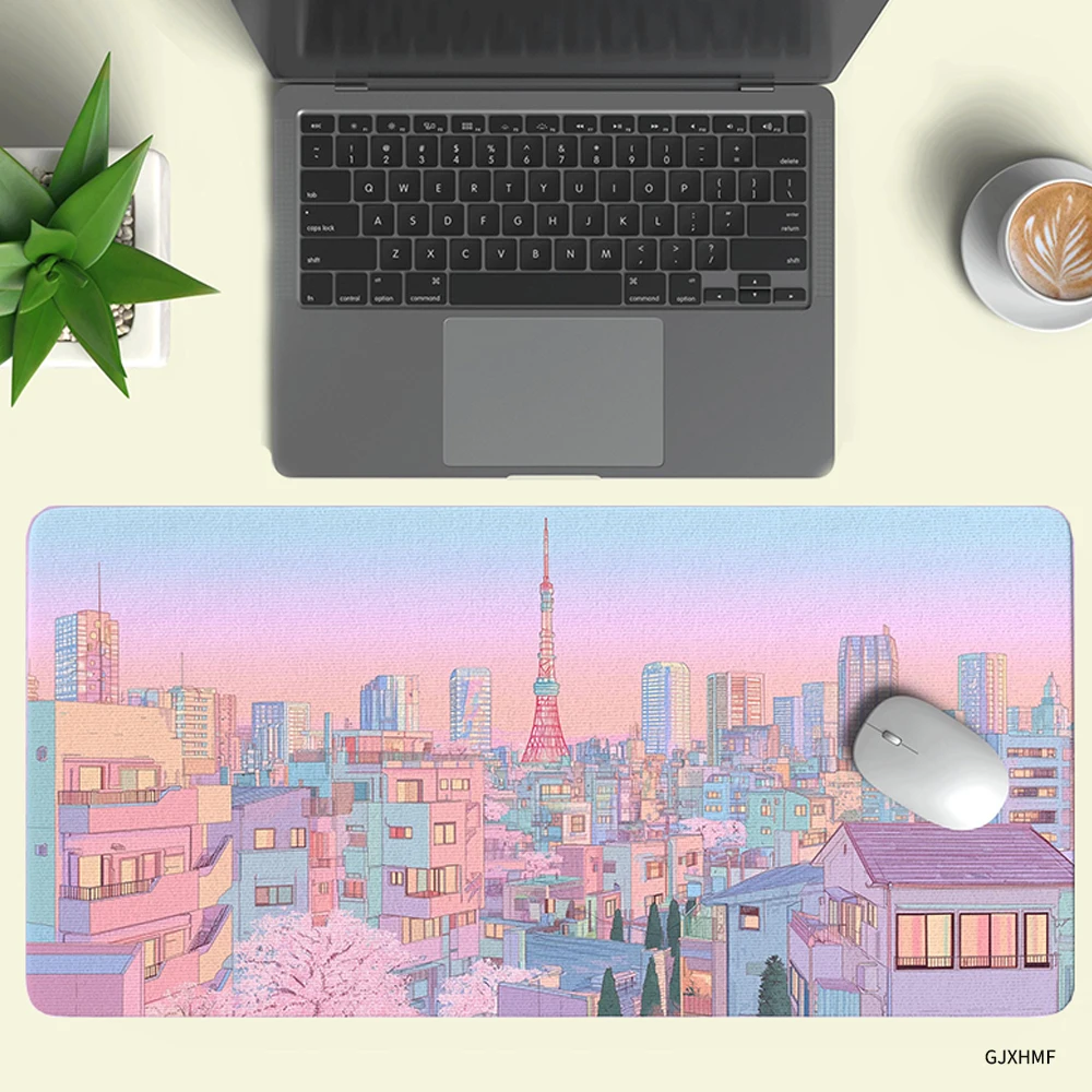 Japanese Mouse Pad Pastel Tokyo Deskmat Gift Pink Oversized Mousepad Laptop Gamer Purple Cityscape Desk Mat XXL Gaming Pad Mats
Japanese Mouse Pad Pastel Tokyo Deskmat Gift Pink Oversized Mousepad Laptop Gamer Purple Cityscape Desk Mat XXL Gaming Pad Mats