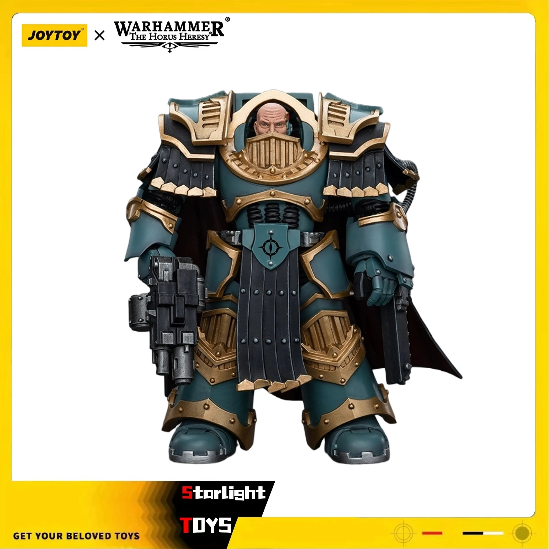JOYTOY 1/18 Action Figure Warhammer 40K Sons of Horus Legion Praetor in Cataphractii Terminator Armour Toys Model Gifts
JOYTOY 1/18 Action Figure Warhammer 40K Sons of Horus Legion Praetor in Cataphractii Terminator Armour Toys Model Gifts
