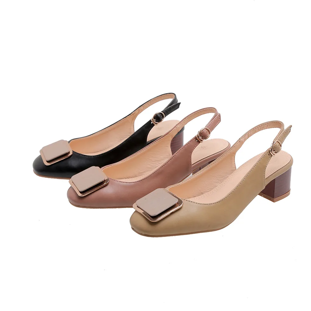 Womens New Arrival Handmade Chunky Heels Sandals Slingback Large Size 34-52 Summer Spring Daily Wear Evening Fashion Prom Shoes
Womens New Arrival Handmade Chunky Heels Sandals Slingback Large Size 34-52 Summer Spring Daily Wear Evening Fashion Prom Shoes