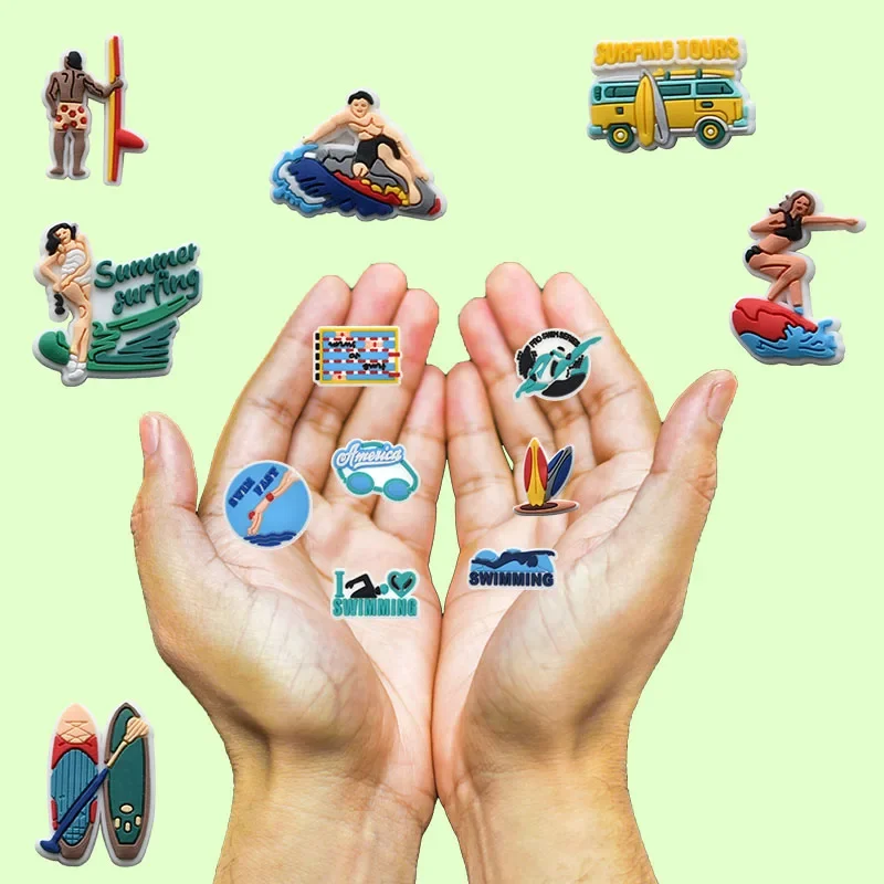 Shoe Charms for Crocs Accessories Paddling Swimming Shoes Charm for Croc Decorations Pins Men Accessory Jeans Woman Clogs Clips
Shoe Charms for Crocs Accessories Paddling Swimming Shoes Charm for Croc Decorations Pins Men Accessory Jeans Woman Clogs Clips