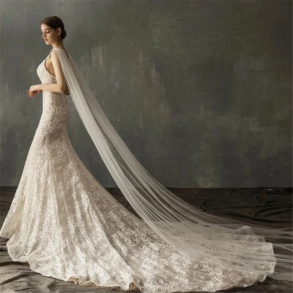 2022 MYYBLE Wedding Veil Cape One Layer Cathedral Length Simple Long Cheap Elegant Shoulder Bridal Wrap Rhinestone
2022 MYYBLE Wedding Veil Cape One Layer Cathedral Length Simple Long Cheap Elegant Shoulder Bridal Wrap Rhinestone