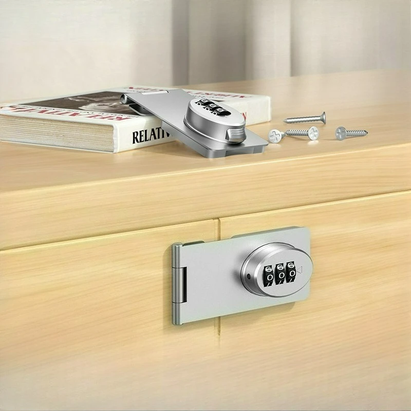 Drawer Password Child Safety Lock, Dual Lock Plate with Lock, Cabinet Door, File Cabinet Lock, No Drilling Required
Drawer Password Child Safety Lock, Dual Lock Plate with Lock, Cabinet Door, File Cabinet Lock, No Drilling Required