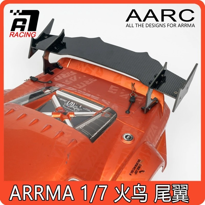 3mm Carbon Fiber Rear Wing Tail Wing for ARRMA 1/7 Felony RC Speed Car, Retro Muscle Style Spoiler Upgrade Part Accessories
3mm Carbon Fiber Rear Wing Tail Wing for ARRMA 1/7 Felony RC Speed Car, Retro Muscle Style Spoiler Upgrade Part Accessories
