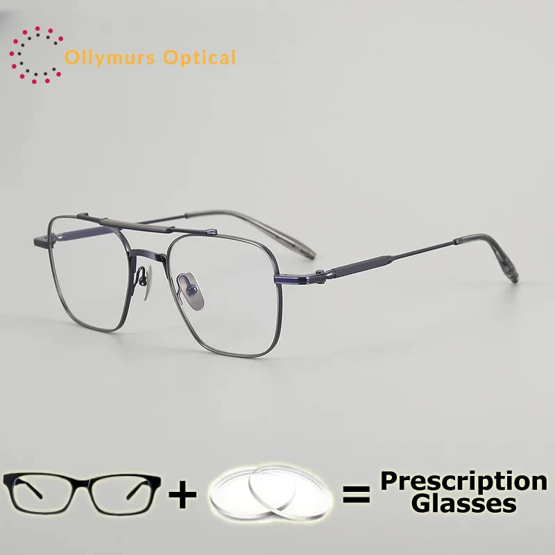 OLLYMURS Optical Lenses with Recipe Prescription Glasses for Man Blue Light Gafas Graduadas Monturas De Lentes Hombre Titanium
OLLYMURS Optical Lenses with Recipe Prescription Glasses for Man Blue Light Gafas Graduadas Monturas De Lentes Hombre Titanium