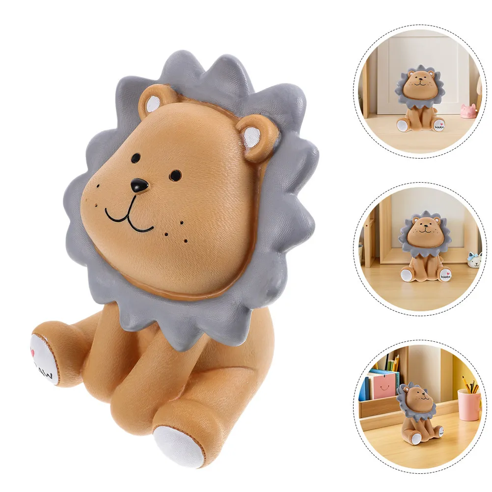 Lion Money Coin Bank Kids Savings Jar Vinyl Lion Piggy Bank for Boys Girls Tool Nursery Room Decor Animal
Lion Money Coin Bank Kids Savings Jar Vinyl Lion Piggy Bank for Boys Girls Tool Nursery Room Decor Animal