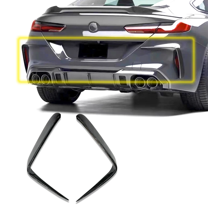 For BMW M8 Rear Bumper Cover Carbon Fiber Rear Bumper Wind Blade Posterior Capsule Angle Bumper Modification Accessories
For BMW M8 Rear Bumper Cover Carbon Fiber Rear Bumper Wind Blade Posterior Capsule Angle Bumper Modification Accessories