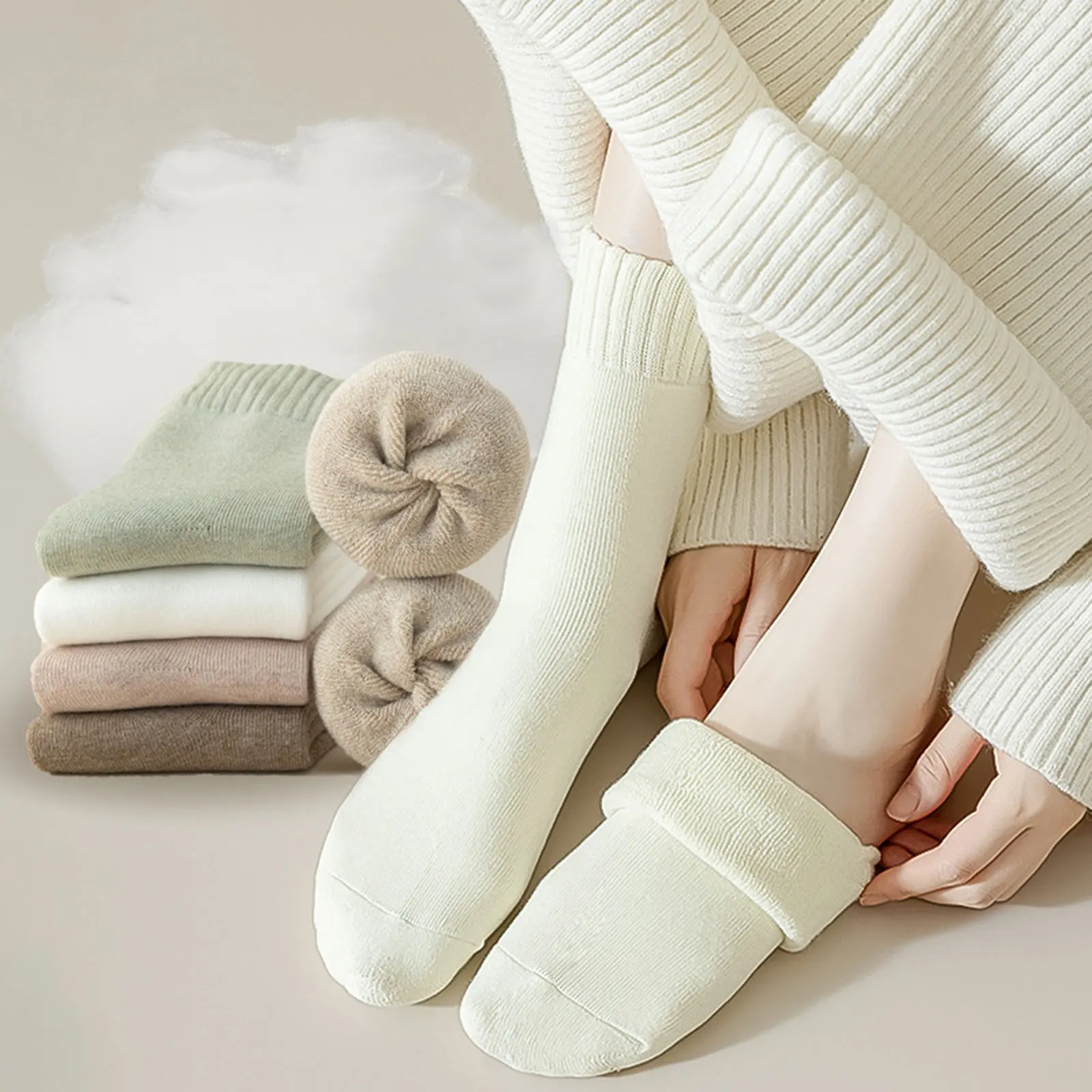 10 Pairs Womens Cotton Socks Soft Warm Comfort Casual Crew Autumn Winter Floor Socks Thermal Hiking Work Socks for Ladies
10 Pairs Womens Cotton Socks Soft Warm Comfort Casual Crew Autumn Winter Floor Socks Thermal Hiking Work Socks for Ladies