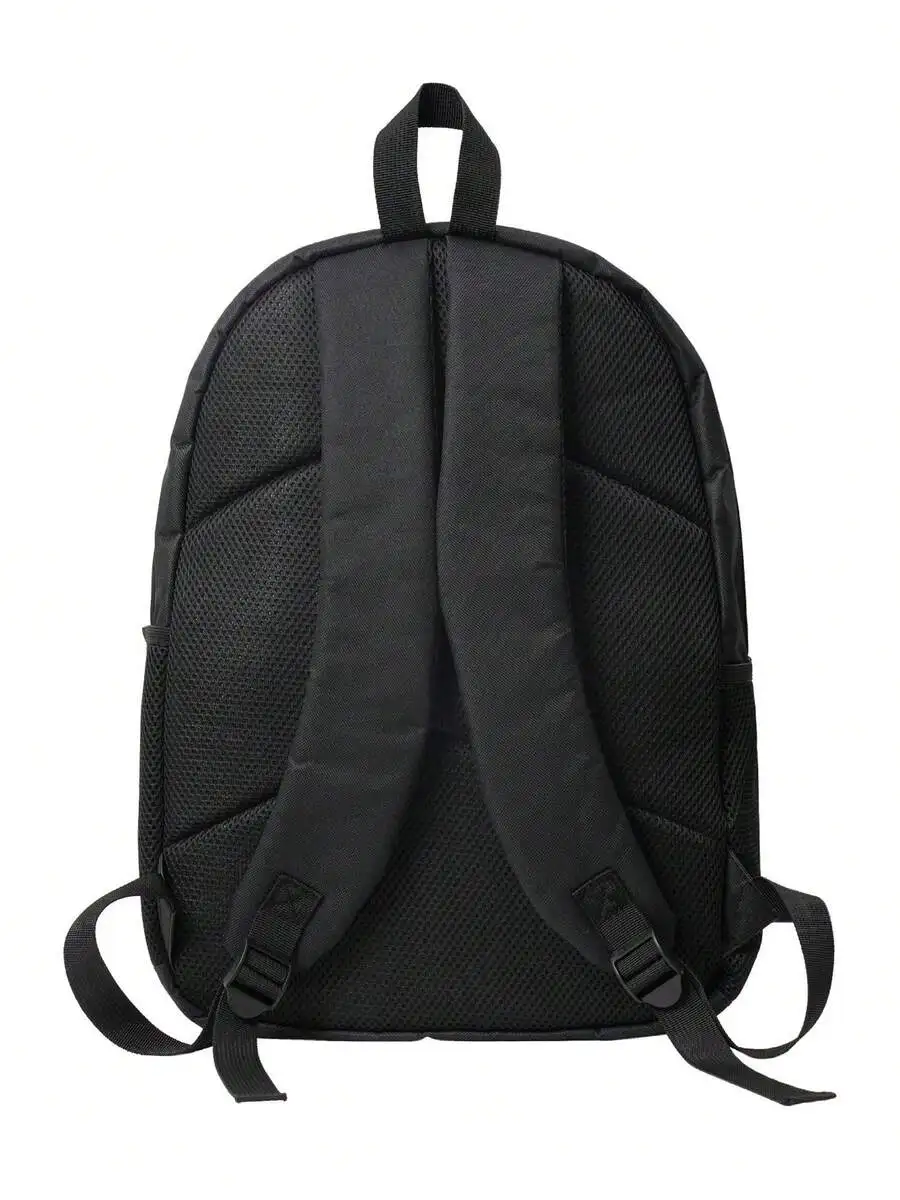 Premium Polyester Anime Backpack With Geometric Pattern - Unisex Daily Use School Bag
Premium Polyester Anime Backpack With Geometric Pattern - Unisex Daily Use School Bag