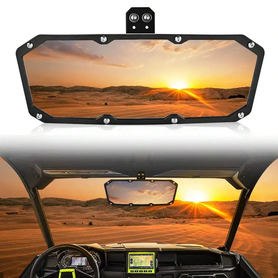 UTV Rear View Mirror,Center Rearview Mirror Fit For Polaris Ranger 500 900 XP 1000XP Crew 2017-2023,Can Am Defender Ranger
UTV Rear View Mirror,Center Rearview Mirror Fit For Polaris Ranger 500 900 XP 1000XP Crew 2017-2023,Can Am Defender Ranger