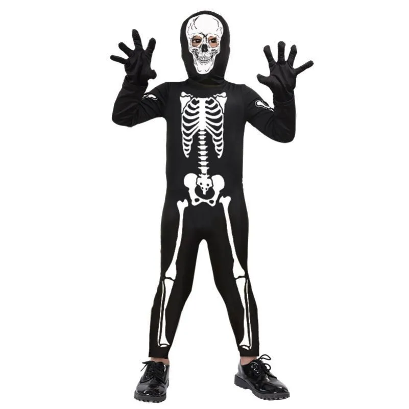 Luminous Skeleton Costume Children's Party Halloween Terror Outfit Polyester Material No Brand Information Available
Luminous Skeleton Costume Children's Party Halloween Terror Outfit Polyester Material No Brand Information Available
