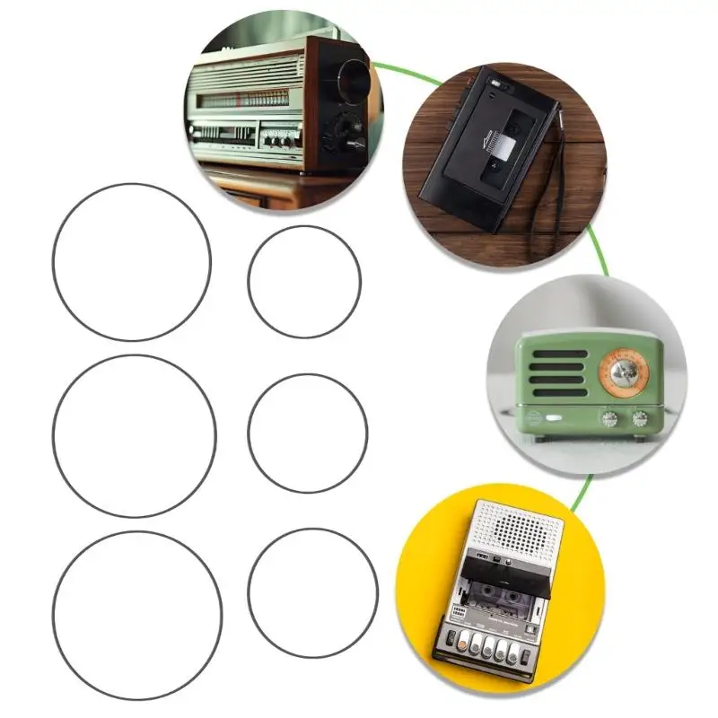 652F Rubber Belt Cassette Player Video Recorders Turntables Recorder Models Belts
652F Rubber Belt Cassette Player Video Recorders Turntables Recorder Models Belts