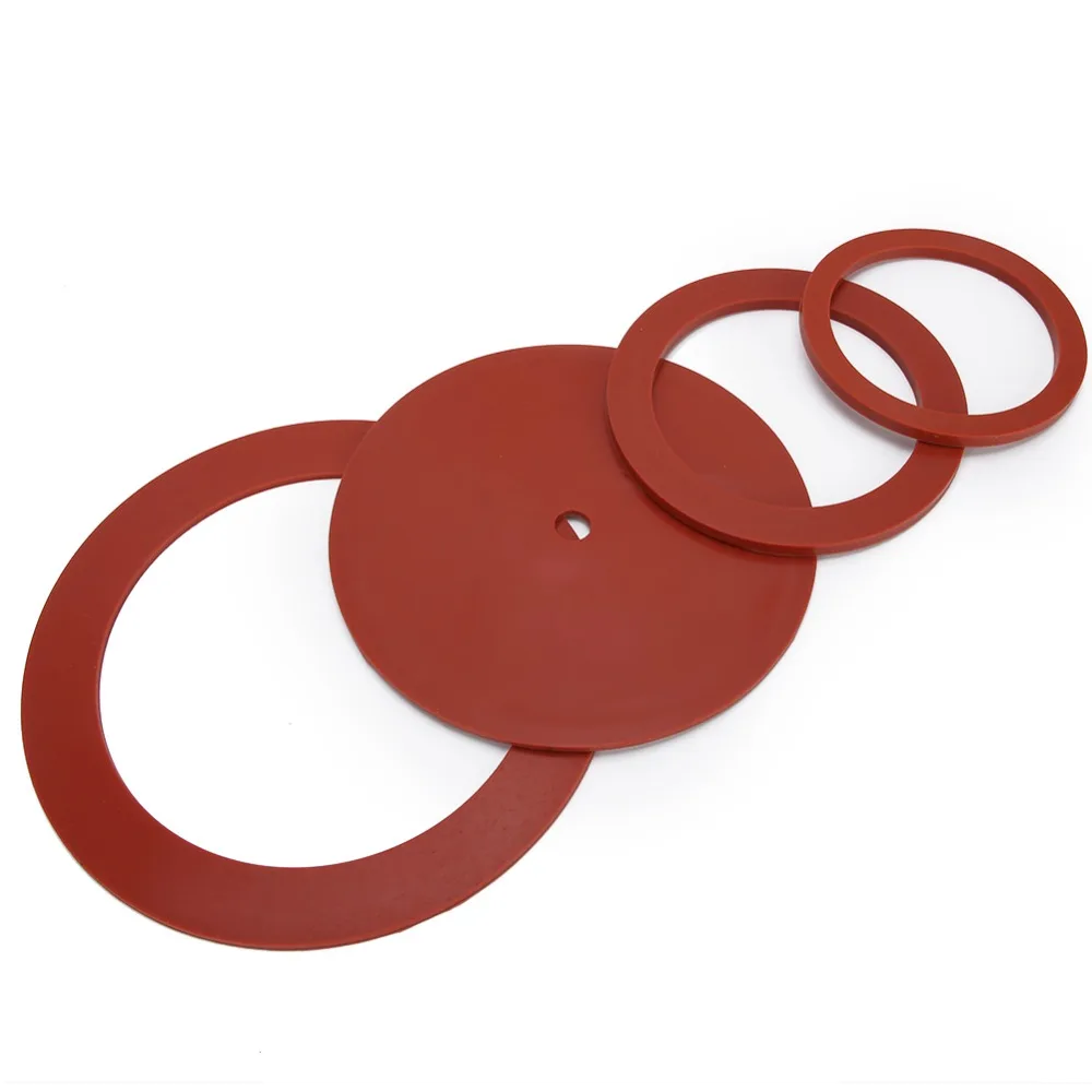 4pcs Rubber Material Casting Machine Gasket O-Ring Design Red Color Rubber Gasket Professional Gasket Professional Use
4pcs Rubber Material Casting Machine Gasket O-Ring Design Red Color Rubber Gasket Professional Gasket Professional Use