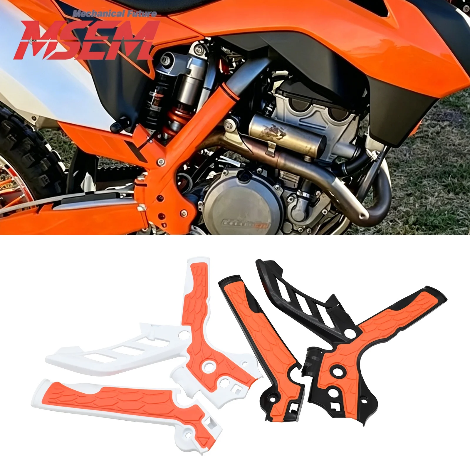For KTM SX SXF EXC EXCF XCW XCFW 125 150 250 300 350 450 500 2011-2015 Dirt Bike Motorcycle X-Grip Frame Guard Protection Cover
For KTM SX SXF EXC EXCF XCW XCFW 125 150 250 300 350 450 500 2011-2015 Dirt Bike Motorcycle X-Grip Frame Guard Protection Cover