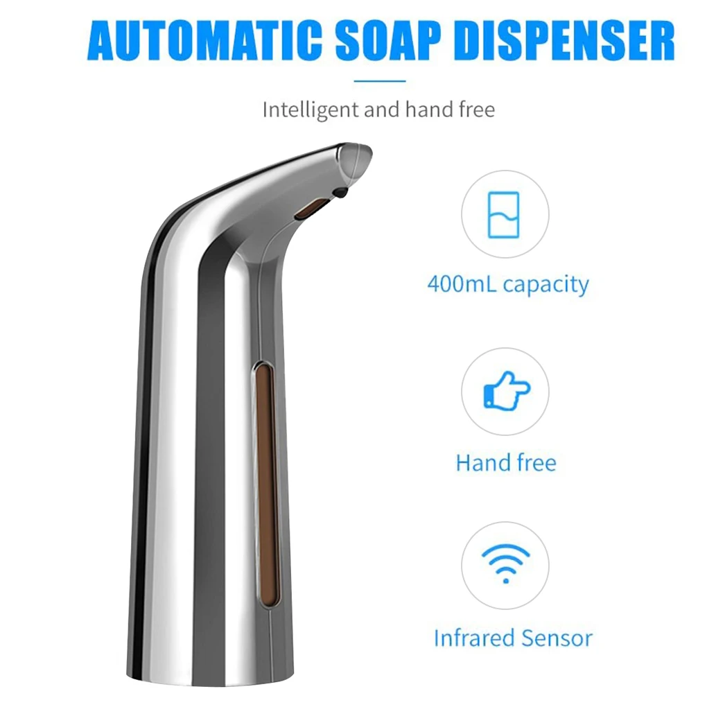 Automatic Dispenser Plastic Battery Power IR Sensor Handsfree Hand Wash Restaurant Bathroom Cleaning Rose Gold
Automatic Dispenser Plastic Battery Power IR Sensor Handsfree Hand Wash Restaurant Bathroom Cleaning Rose Gold