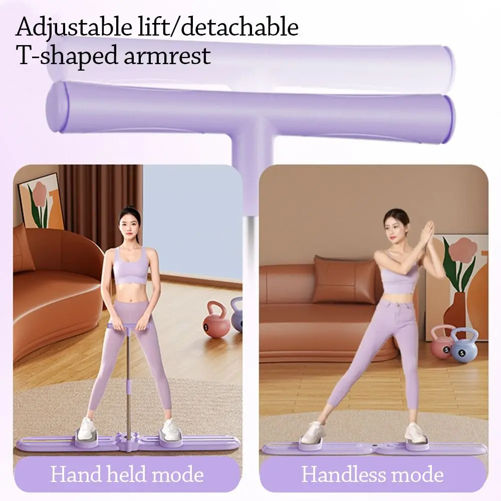 Новый фиолетовый лыжный тренажер, пластик для украшения формы ног, устройство для тренировки мышц, сплит-тип, аэробические упражнения, тренажер для бедер, ног после родов
Новый фиолетовый лыжный тренажер, пластик для украшения формы ног, устройство для тренировки мышц, сплит-тип, аэробические упражнения, тренажер для бедер, ног после родов