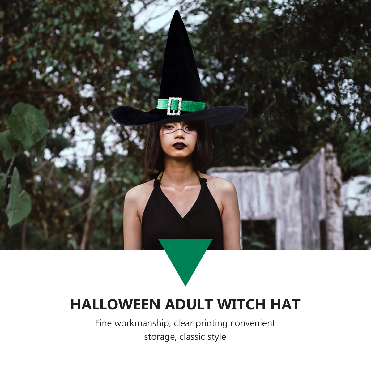 1 pc Halloween Witch Hat Masquerade Party Cosplay Accessory Iron Wire Dress Up Chic Costume Hat For Halloween Costume Party
1 pc Halloween Witch Hat Masquerade Party Cosplay Accessory Iron Wire Dress Up Chic Costume Hat For Halloween Costume Party