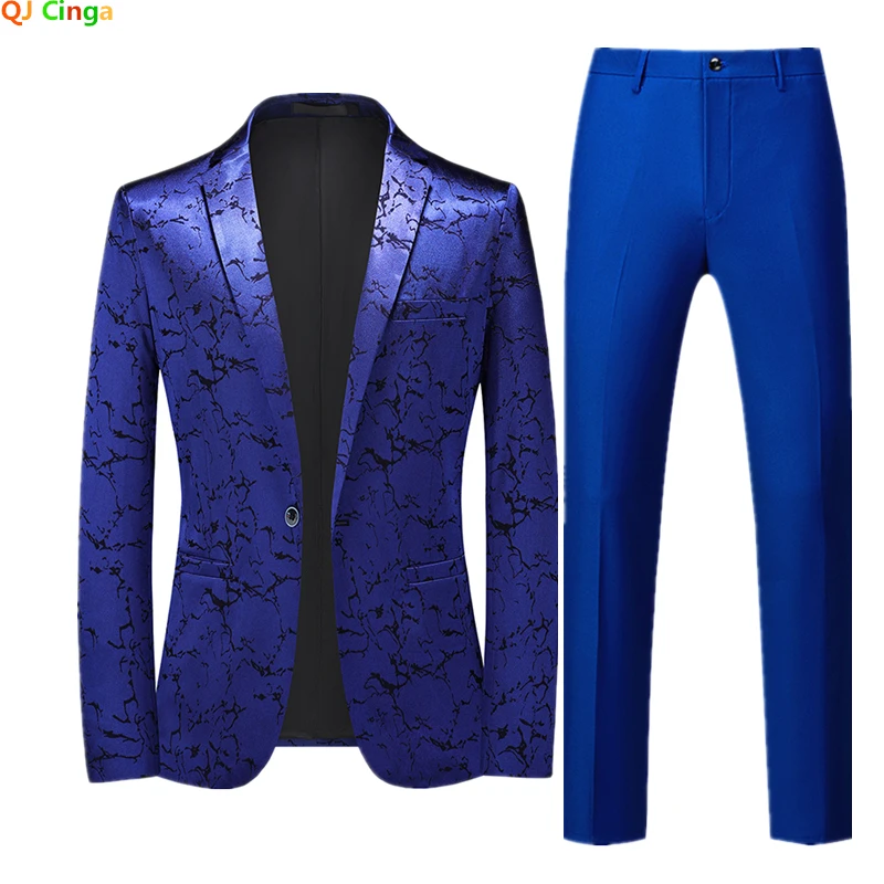 Grey V-neck Men's 2 Piece Set Wedding Party Dress Jacket & Trousers Fall Blue Business Men Suit Tylish Slim Fit Blazer and Pants
Grey V-neck Men's 2 Piece Set Wedding Party Dress Jacket & Trousers Fall Blue Business Men Suit Tylish Slim Fit Blazer and Pants