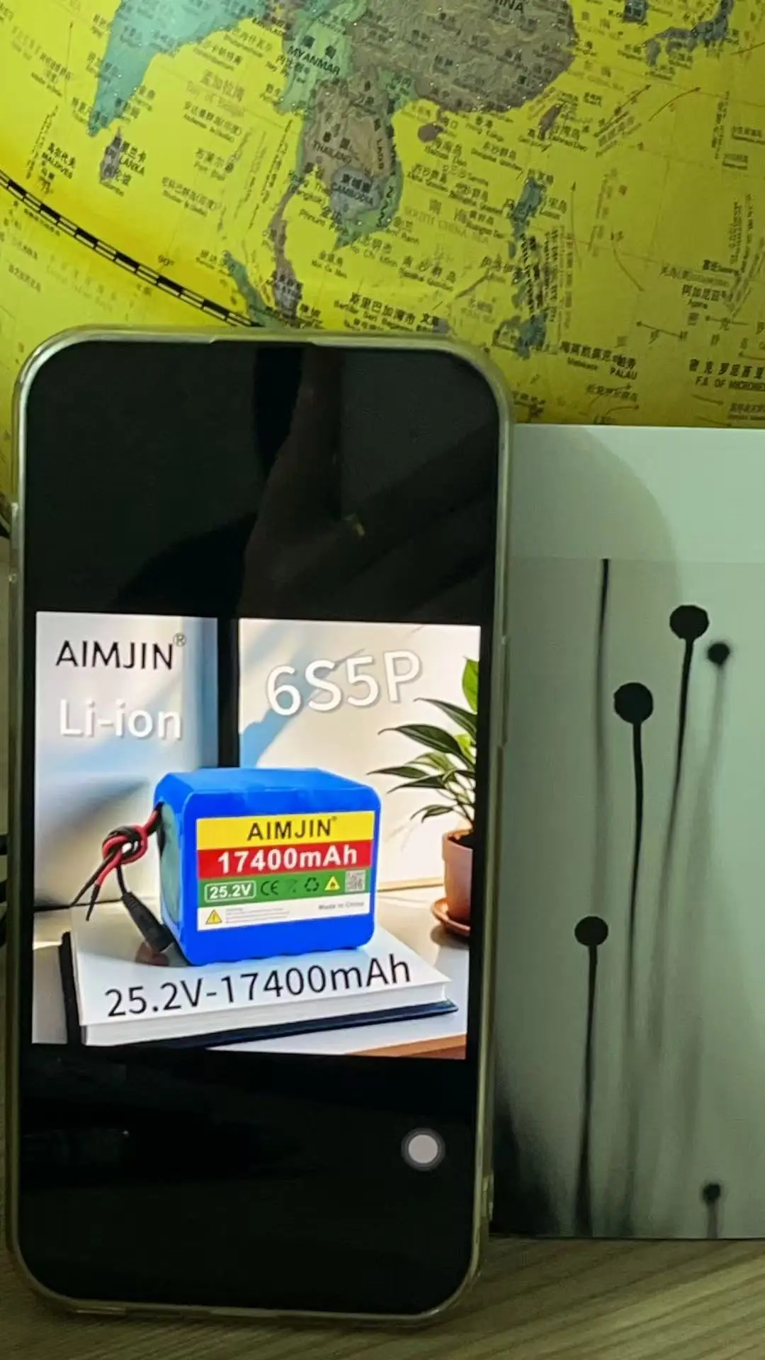 6S5P,25.2V 18650 rechargeable battery pack 17400mAh lithium battery with built-in BMS protection
6S5P,25.2V 18650 rechargeable battery pack 17400mAh lithium battery with built-in BMS protection