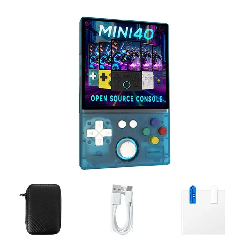 ABZZ-MINI40 4.0Inch Retro Game Console 128G Storage Card Included Open Source Linux System 22000+ Games For 30+ Emulators C
ABZZ-MINI40 4.0Inch Retro Game Console 128G Storage Card Included Open Source Linux System 22000+ Games For 30+ Emulators C