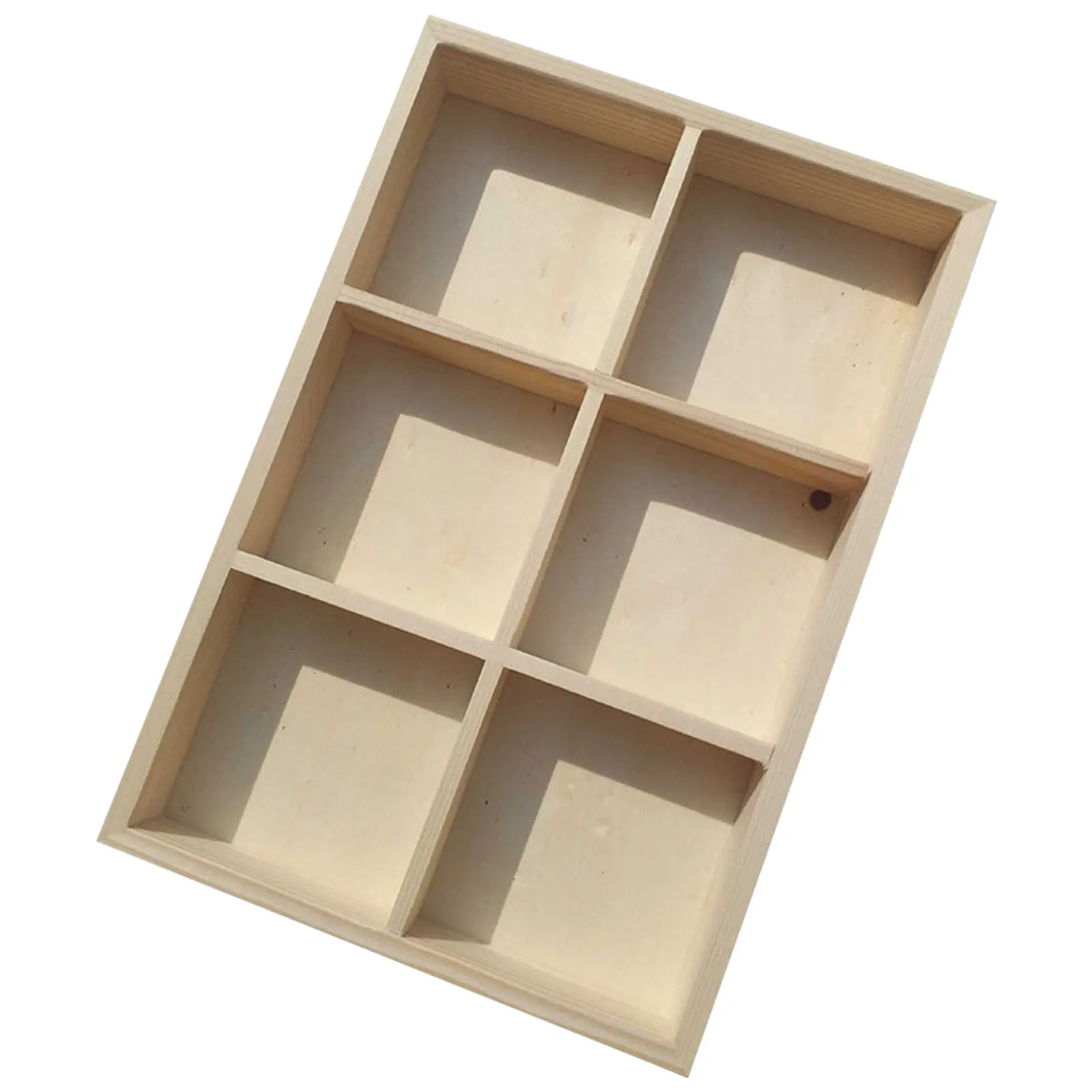 1pc Wooden Pigment Box 6-Grid Structure Compact Durable Painting Stick Container Tool Case Wooden Pigment Box For Artists
1pc Wooden Pigment Box 6-Grid Structure Compact Durable Painting Stick Container Tool Case Wooden Pigment Box For Artists