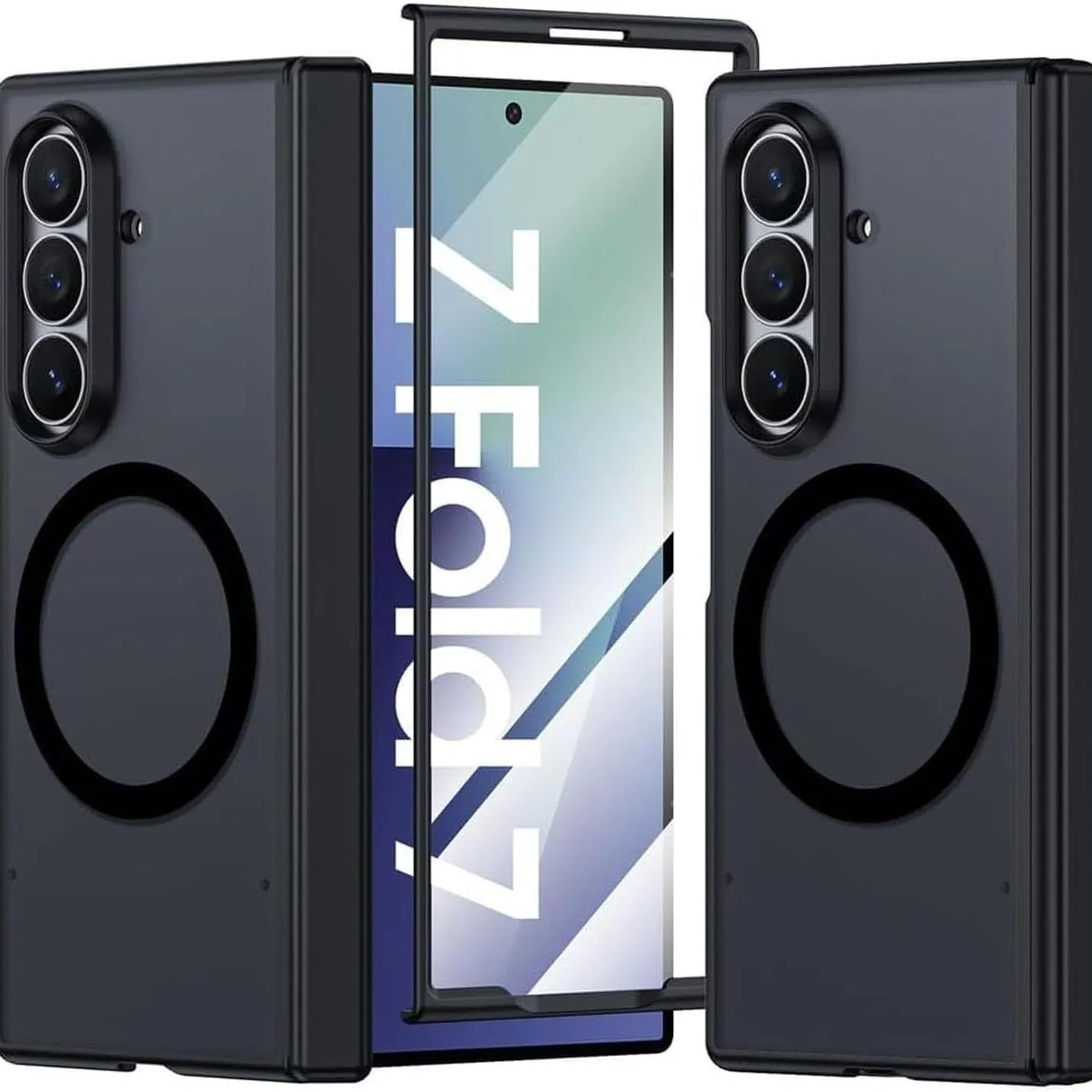case for Samsung Z FOLD 7 Matte skin texture semi transparent protective case magnetic attraction Integrated shell and membrane
case for Samsung Z FOLD 7 Matte skin texture semi transparent protective case magnetic attraction Integrated shell and membrane