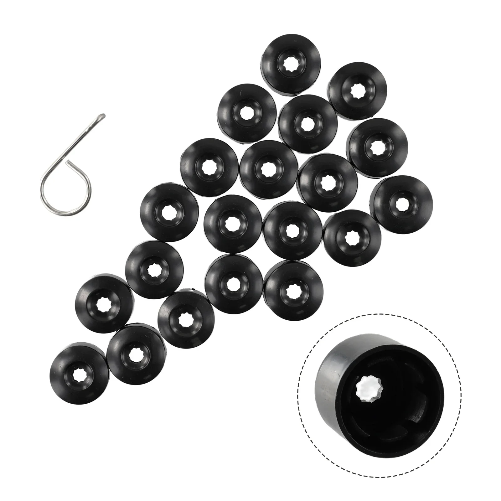 1set T44 Lug Nut Bolt Cap Locking Types Cap Dismantle Tool Kit Plastic Wheel Lug 17mm 30x21.2mm Bolts Car Accessories
1set T44 Lug Nut Bolt Cap Locking Types Cap Dismantle Tool Kit Plastic Wheel Lug 17mm 30x21.2mm Bolts Car Accessories
