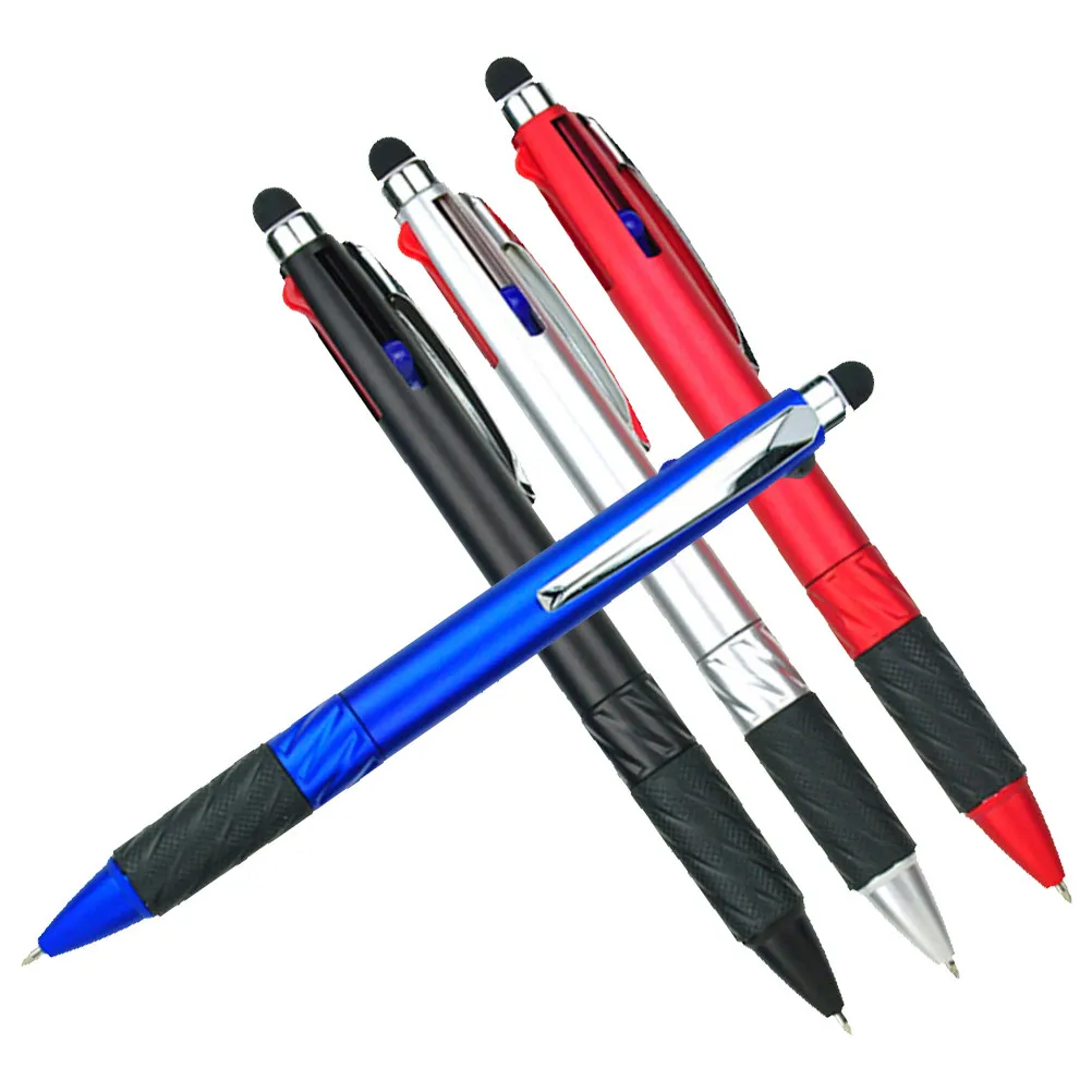 4Pcs Ballpoint Stylus Pens 3-Color Rotation Comfortable Grip Smooth Writing Portable School Office Business Meeting Pens
4Pcs Ballpoint Stylus Pens 3-Color Rotation Comfortable Grip Smooth Writing Portable School Office Business Meeting Pens