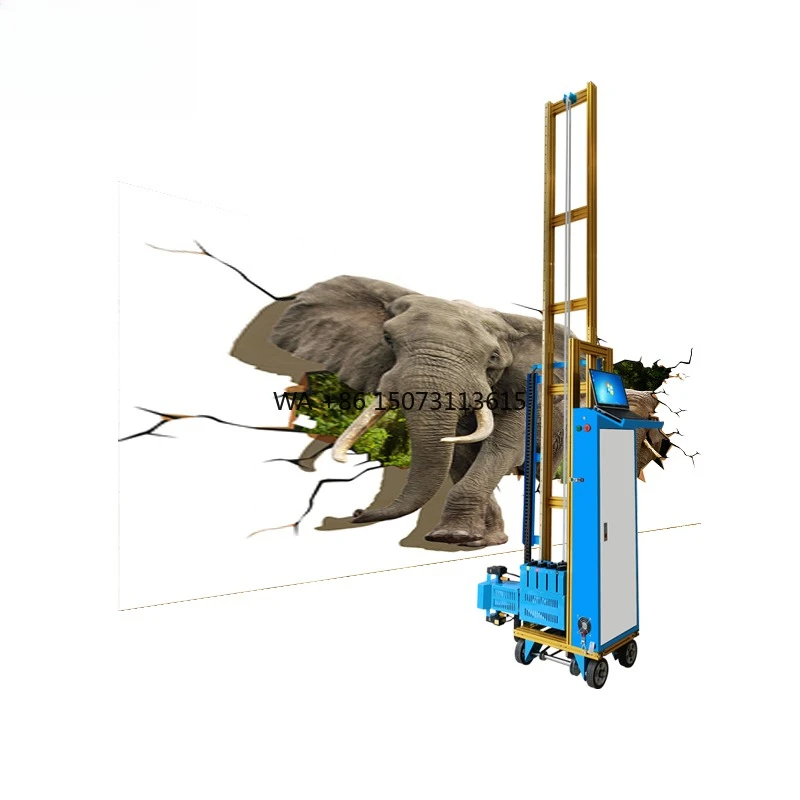 LC-A2 Large-Scale 3D Wall Printer Automatic Vertical Painting Robot DX5 Print Head for Plastic Murals Wall Painting Machine
LC-A2 Large-Scale 3D Wall Printer Automatic Vertical Painting Robot DX5 Print Head for Plastic Murals Wall Painting Machine