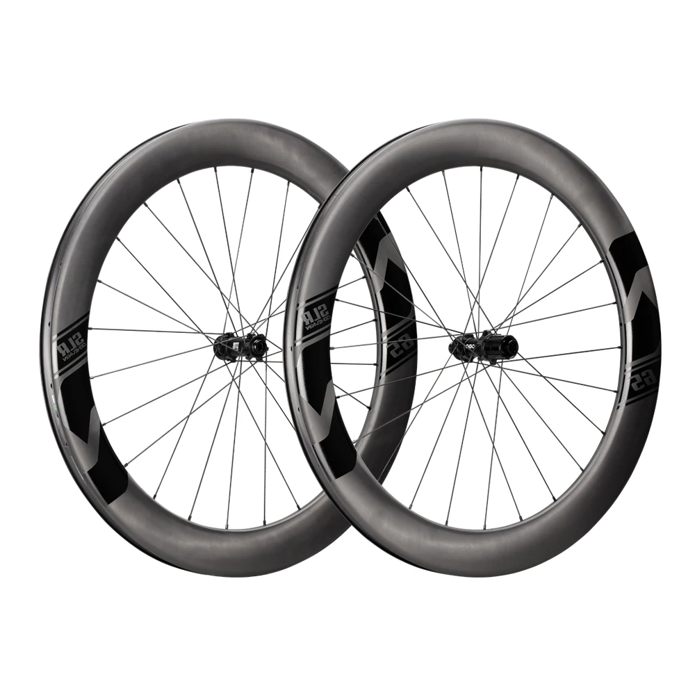 OG-EVKIN RW-D65SLR Road Carbon Wheels T800 Tubeless Disc Brake 700C Light 65mm Depth 23mm Inner Width 100x12 142x12 Set
OG-EVKIN RW-D65SLR Road Carbon Wheels T800 Tubeless Disc Brake 700C Light 65mm Depth 23mm Inner Width 100x12 142x12 Set