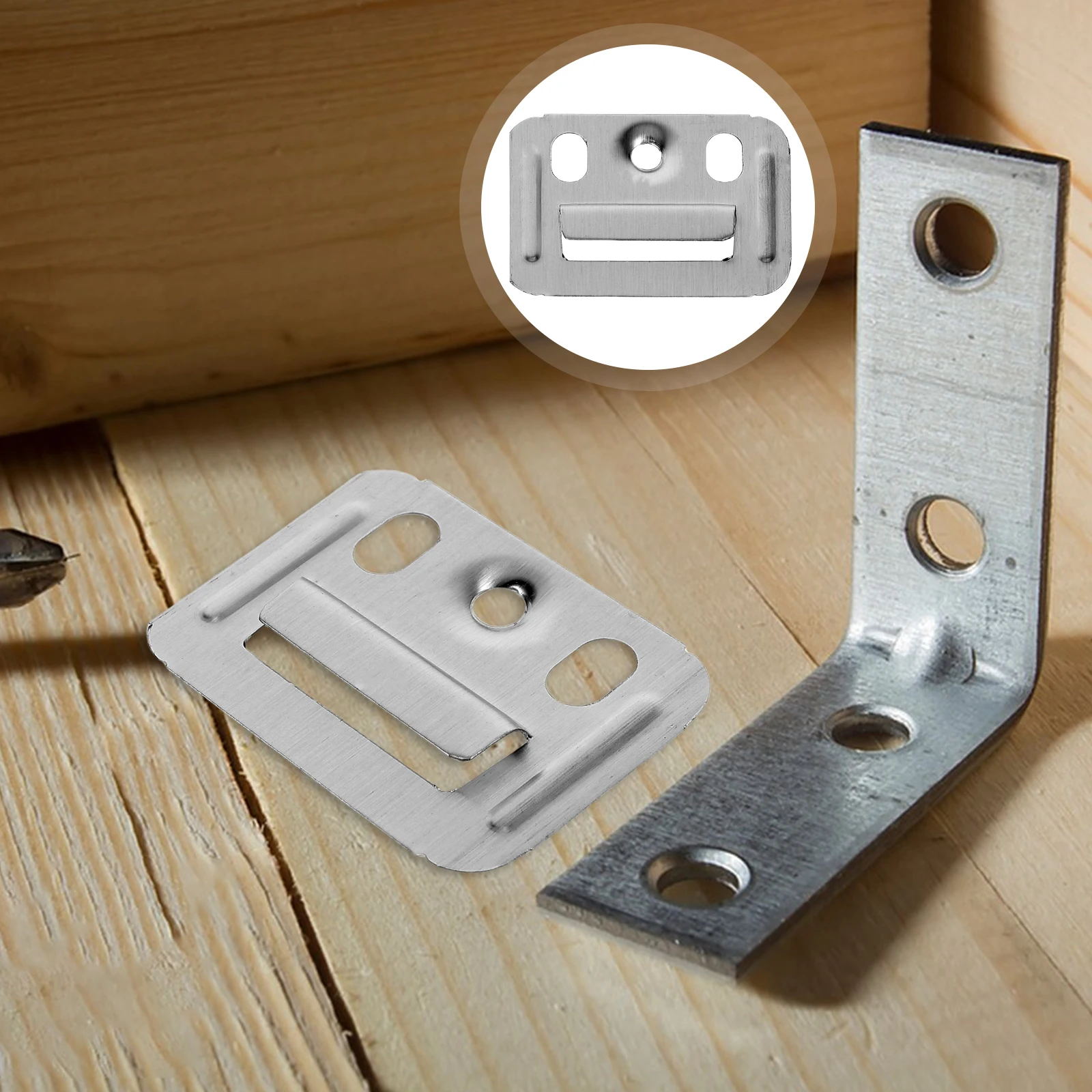 200pcs Stainless Steel Quick Loading Accessories 40x30 Wall Panel Buckle Durable Water Resistant Furniture Hardware Integrated
200pcs Stainless Steel Quick Loading Accessories 40x30 Wall Panel Buckle Durable Water Resistant Furniture Hardware Integrated