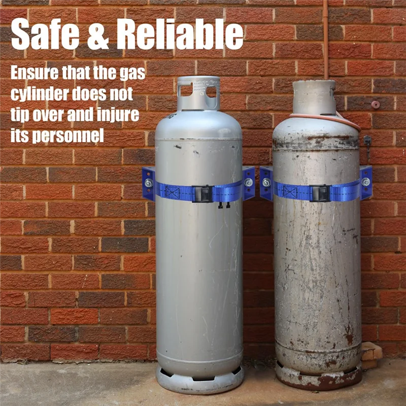 ABVJ-Propane Tank Holder Propane Tank Mount Gas Cylinder Holder Wall Mounted Bracket With Screws And Safety Band
ABVJ-Propane Tank Holder Propane Tank Mount Gas Cylinder Holder Wall Mounted Bracket With Screws And Safety Band