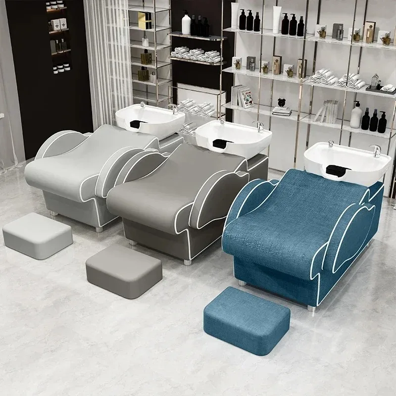 High-quality Professional Head Spa Shampoo Chairs Originality Shower Barber Shop Luxury Hairdressing Cadeiras Salon Furniture
High-quality Professional Head Spa Shampoo Chairs Originality Shower Barber Shop Luxury Hairdressing Cadeiras Salon Furniture