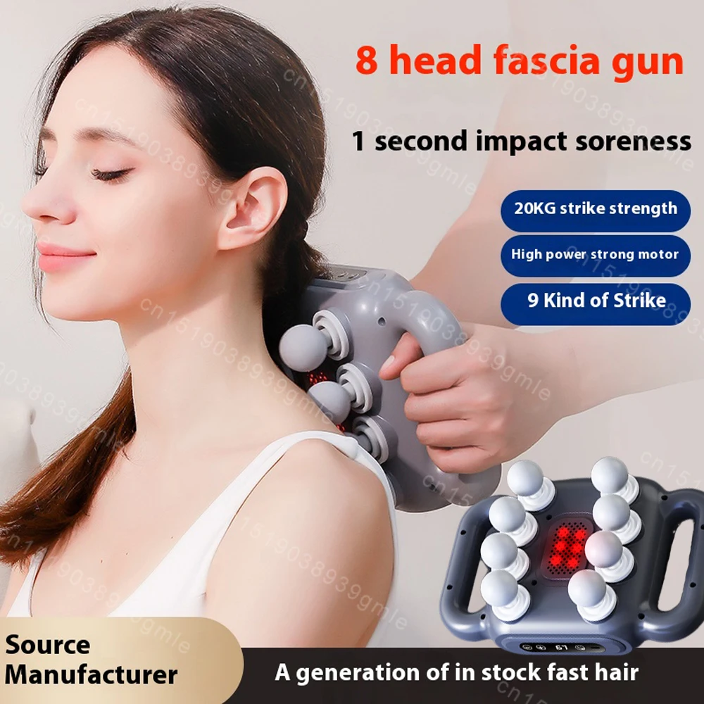 Electric Massager Vibration Massage Gun Body Relaxation Fascia Gun Relieve Muscle Soreness Shoulder Neck Back Fitness Tool
Electric Massager Vibration Massage Gun Body Relaxation Fascia Gun Relieve Muscle Soreness Shoulder Neck Back Fitness Tool