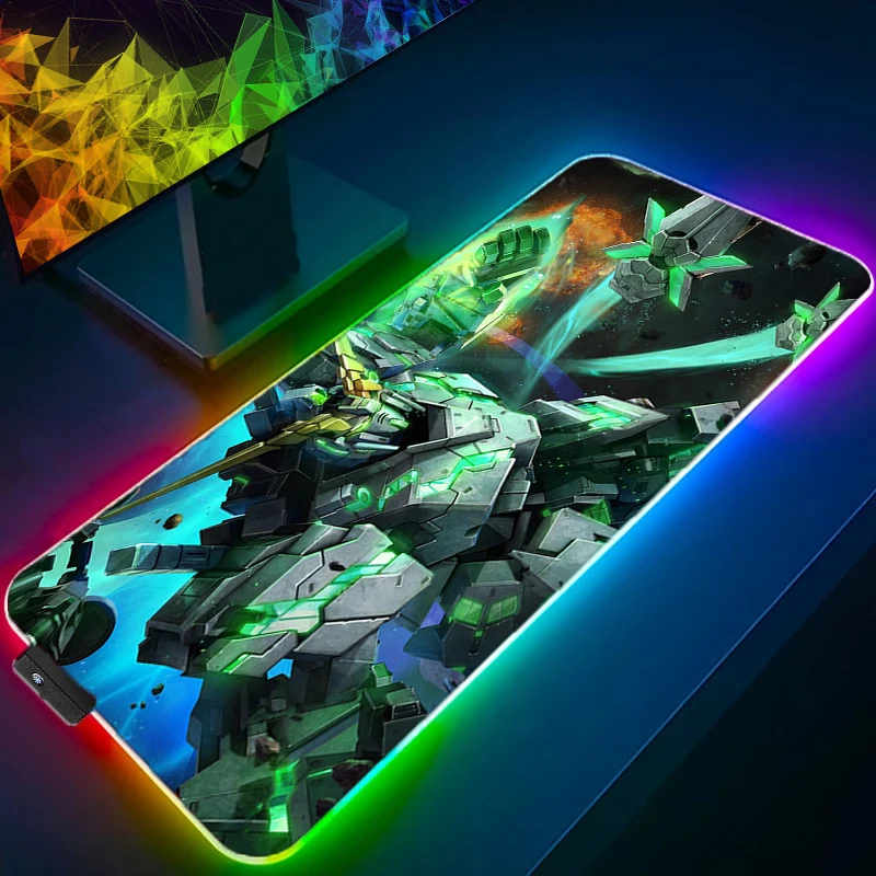 RGB LED Gaming Mouse Pad Computer Desk Mat M-mechanical W-warrior G-gundam Keyboard Pad Laptop Rubber Non-slip Back Mousepad
RGB LED Gaming Mouse Pad Computer Desk Mat M-mechanical W-warrior G-gundam Keyboard Pad Laptop Rubber Non-slip Back Mousepad