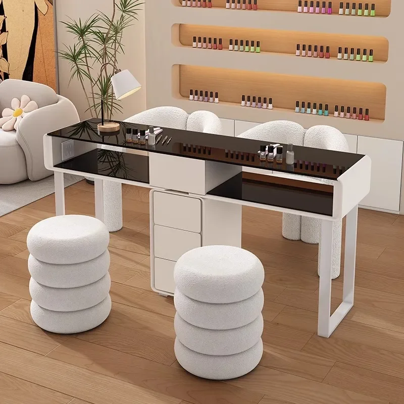 Nail Desk Organizer Salon Equipment Luxury Modern Manicure Table Shelves Cheap Tavolo Unghie Professionale Simple Nails Tabl
Nail Desk Organizer Salon Equipment Luxury Modern Manicure Table Shelves Cheap Tavolo Unghie Professionale Simple Nails Tabl