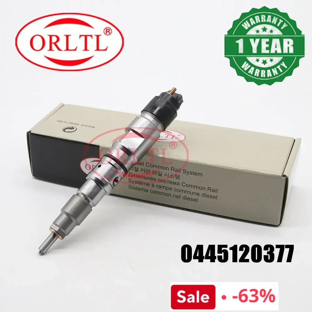 ORLTL 0 445 120 377 5307809 0445120377 NEW Diesel Fuel Injector for BOSCH CUMMINS
ORLTL 0 445 120 377 5307809 0445120377 NEW Diesel Fuel Injector for BOSCH CUMMINS