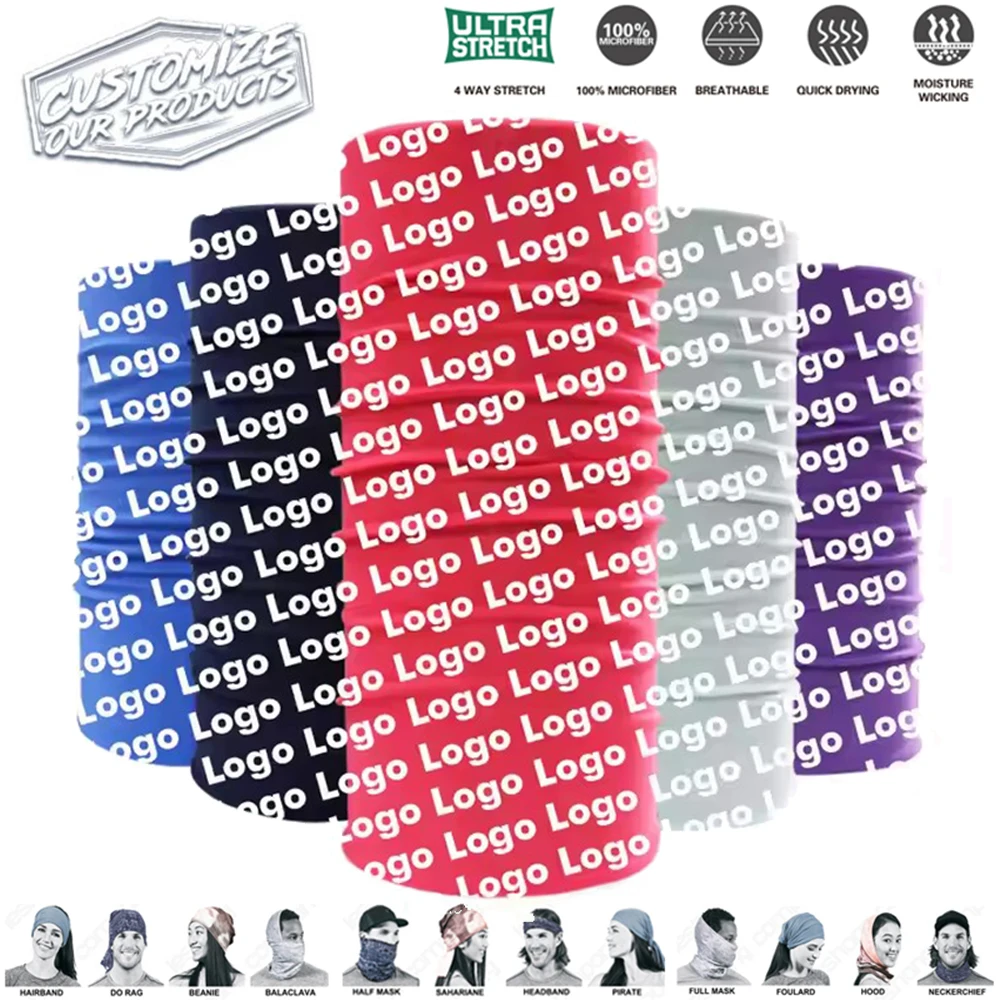 10pcs Customized Neck Gaiter Cycling Tube Face Mask Seamless Bandanas Scarf Headgear Snood Ski Mask Balaclava Custom Your Design
10pcs Customized Neck Gaiter Cycling Tube Face Mask Seamless Bandanas Scarf Headgear Snood Ski Mask Balaclava Custom Your Design