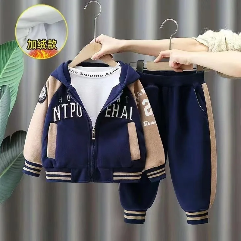 Children Jacket Sets Boys coats+ Pants 2Pcs Winter Outfits Kids Tracksuit Autumn Winter OutwearClothing Sets for 2-7 Y
Children Jacket Sets Boys coats+ Pants 2Pcs Winter Outfits Kids Tracksuit Autumn Winter OutwearClothing Sets for 2-7 Y
