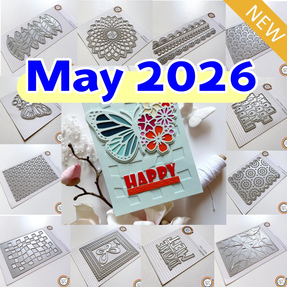 May 2026 Mandala Floral Butterfly Metal Cutting Dies For DIY Decorating Scrapbook Paper Card Album Embossing Craft Cut Die
May 2026 Mandala Floral Butterfly Metal Cutting Dies For DIY Decorating Scrapbook Paper Card Album Embossing Craft Cut Die