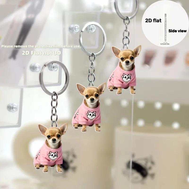 2D Flat Acrylic Adorable keychain Decoration Charming Car Rearview Mirror Accessory Fun Home & Keychain Decor Holiday Gift
2D Flat Acrylic Adorable keychain Decoration Charming Car Rearview Mirror Accessory Fun Home & Keychain Decor Holiday Gift