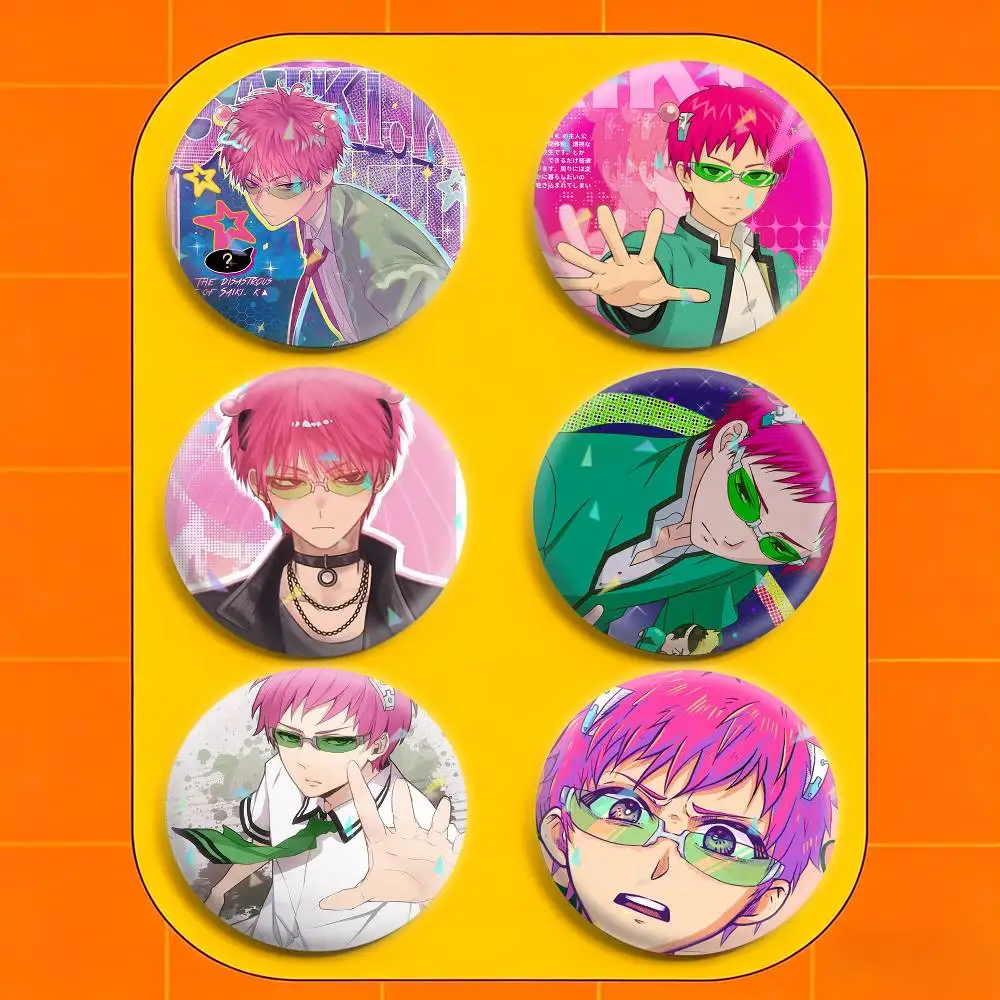 Anime Saiki K Animals Funny 32/44/58mm Handmade Pins Round Brooch Badge Backpacks Clothes Jewelry Gifts
Anime Saiki K Animals Funny 32/44/58mm Handmade Pins Round Brooch Badge Backpacks Clothes Jewelry Gifts