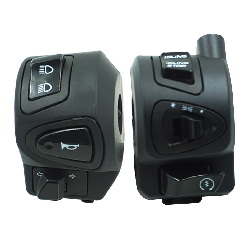 7/8" 22mm Motorcycle Switches Motorbike Horn High/Low Beam Headlight Turn Signal Start Stop Handlebar Control Switch Buttons
7/8" 22mm Motorcycle Switches Motorbike Horn High/Low Beam Headlight Turn Signal Start Stop Handlebar Control Switch Buttons