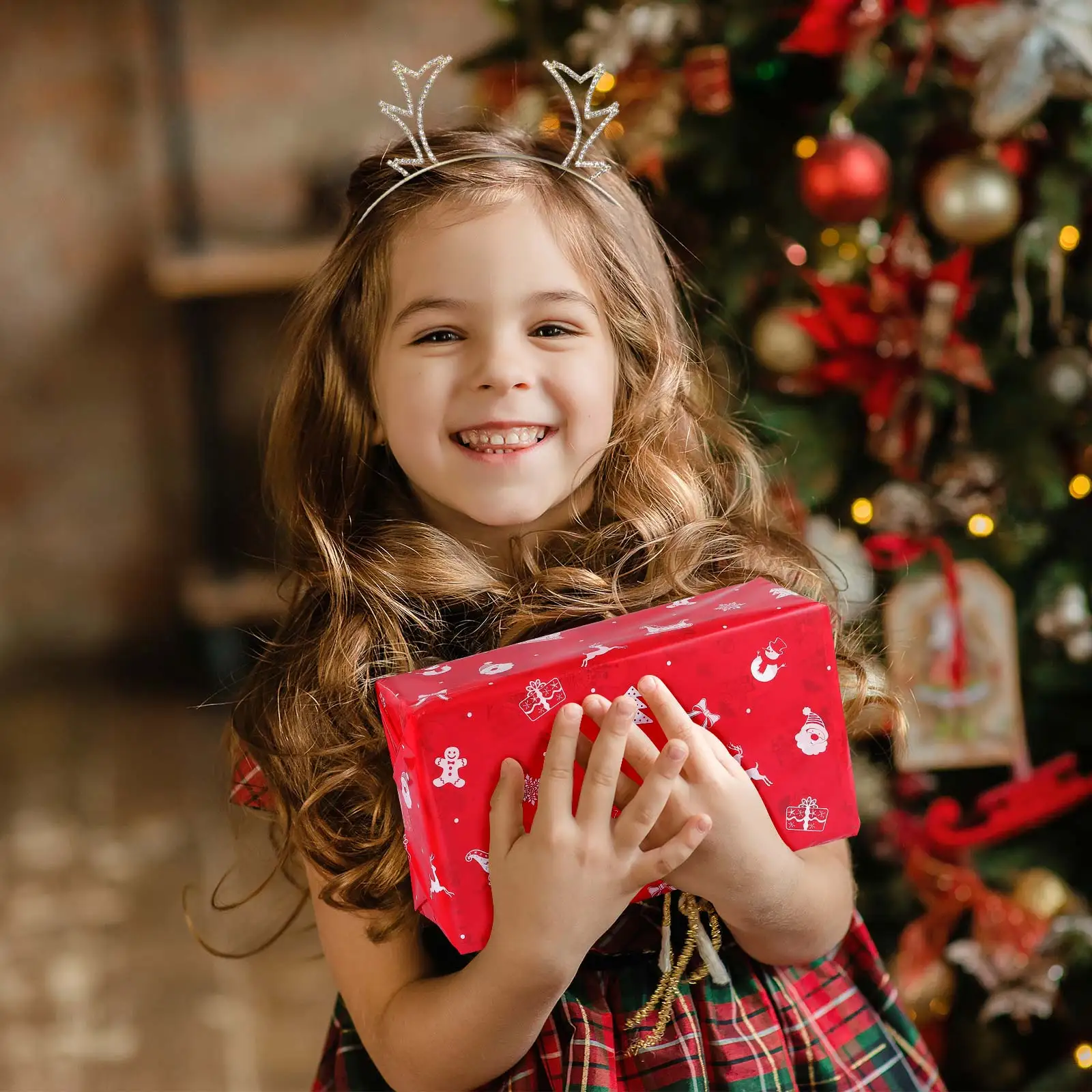 Reindeer Antlers Hairband One Size Fits Most Festival Party Christmas Decoration For Adults Rhinestone Headband Hair
Reindeer Antlers Hairband One Size Fits Most Festival Party Christmas Decoration For Adults Rhinestone Headband Hair