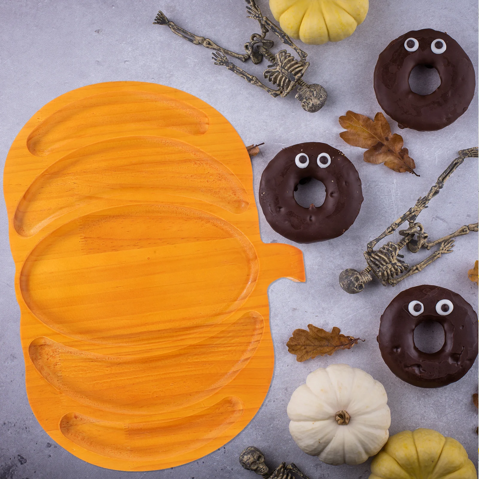 Pumpkin Shaped Wood Tray Halloween Serving Platter Festive Dish for Snacks Fruits Cheese Decorative Tableware Food Tray
Pumpkin Shaped Wood Tray Halloween Serving Platter Festive Dish for Snacks Fruits Cheese Decorative Tableware Food Tray