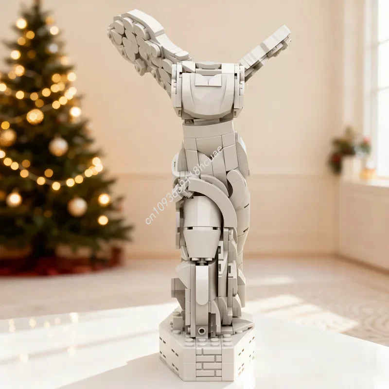 530pcs MOC Nike Samothrace Arted Model Building Blocks Construction Assemble Toys Idea Education Festival Gift Birthday
530pcs MOC Nike Samothrace Arted Model Building Blocks Construction Assemble Toys Idea Education Festival Gift Birthday