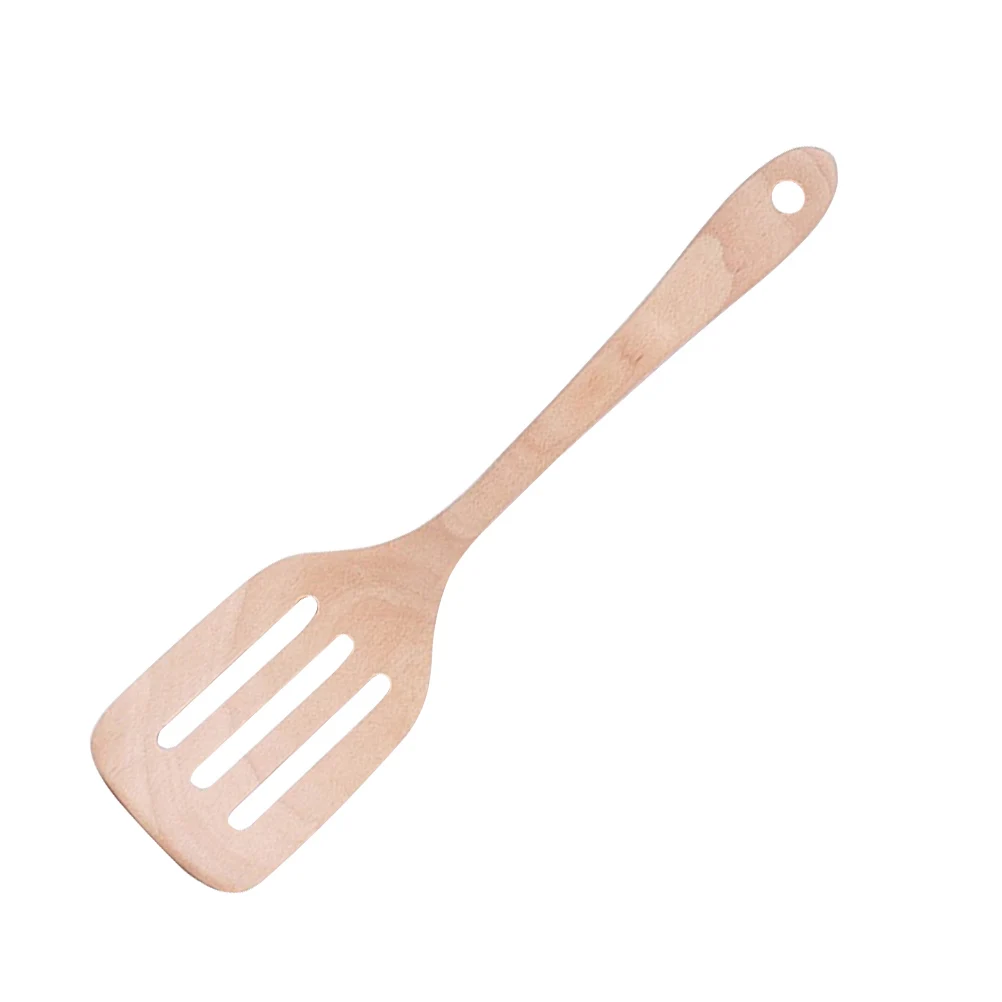 Wooden Spatula Heat Resistant Cooking Utensils Kitchen Supplies Nonstick Pan Tool Eco Friendly Safe Storage Hole
Wooden Spatula Heat Resistant Cooking Utensils Kitchen Supplies Nonstick Pan Tool Eco Friendly Safe Storage Hole